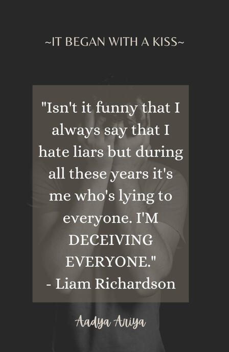 and her insecurities...